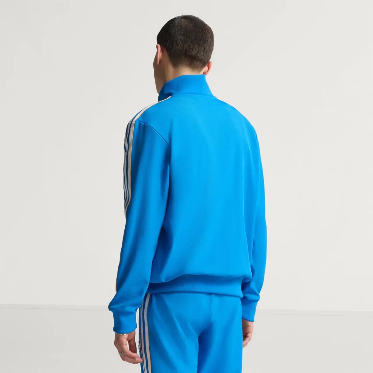 Áo Adidas Real Icon Tt 'Blue' JN3058 — ảnh 4