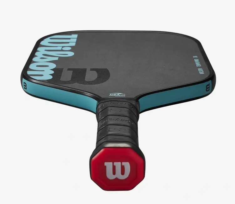 Vợt PickleBall Wilson Tempo Pro 16 16mm 'Black Blue' — ảnh 3