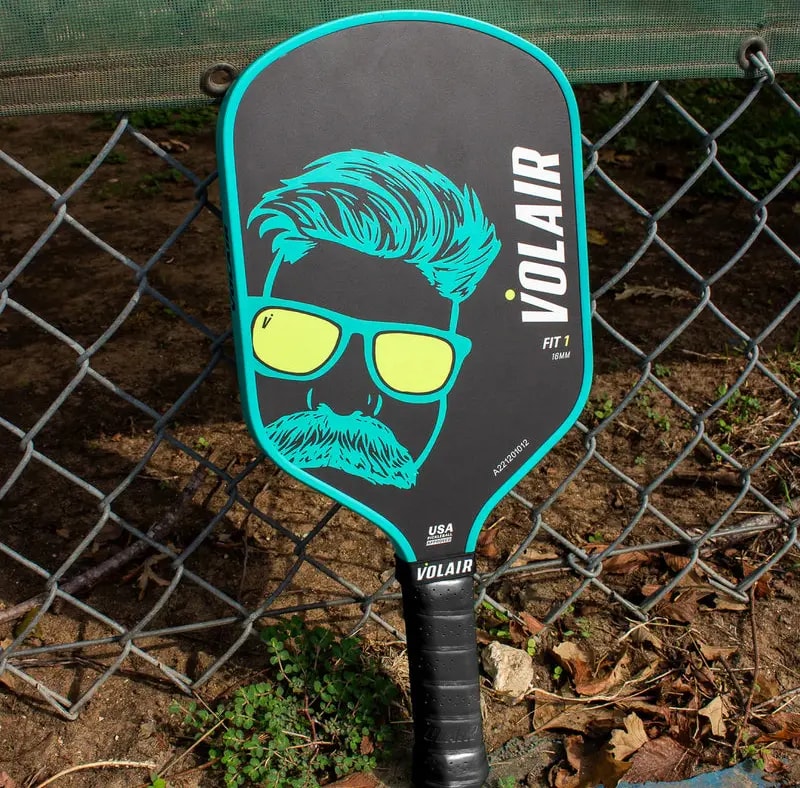 Vợt Pickleball Volair Fit 1 Limited Edition 16mm 'Black Blue' — ảnh 2