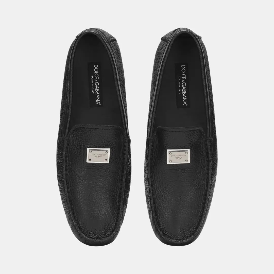 Giày Dolce & Gabbana Deerskin Driver 'Black' A50596A803480999 — ảnh 2