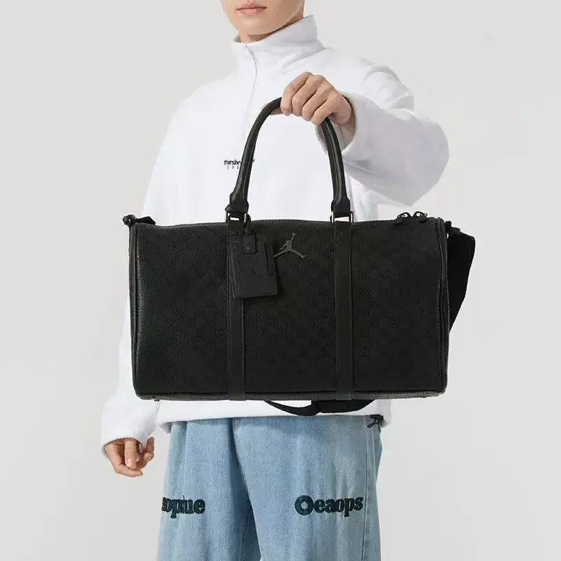 Túi Nike Jordan Monogram Duffle Bag 'Black' HV2856-010 — ảnh 2