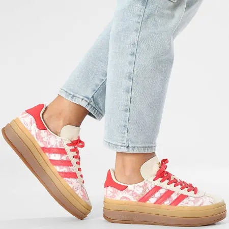 Giày Adidas Gazelle Bold 'Liberty London' JR8885 — ảnh 3