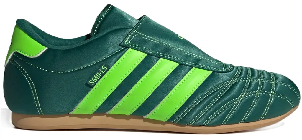 Giày Adidas Taekwondo 'Collegiate Green Solar' JQ8210 — kich-thuoc: 36