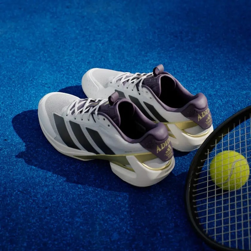 Giày Adidas Adizero Ubersonic 5 'White Black Aurora Plum' JQ3778 — ảnh 2
