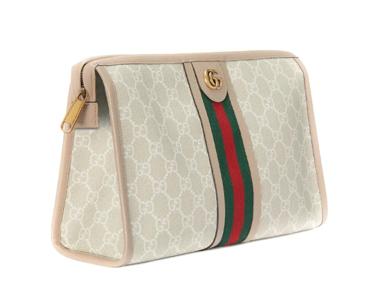 Túi Gucci Ophidia Monogram Clutch 'Beige' 598234-UULAG-9682 — ảnh 3