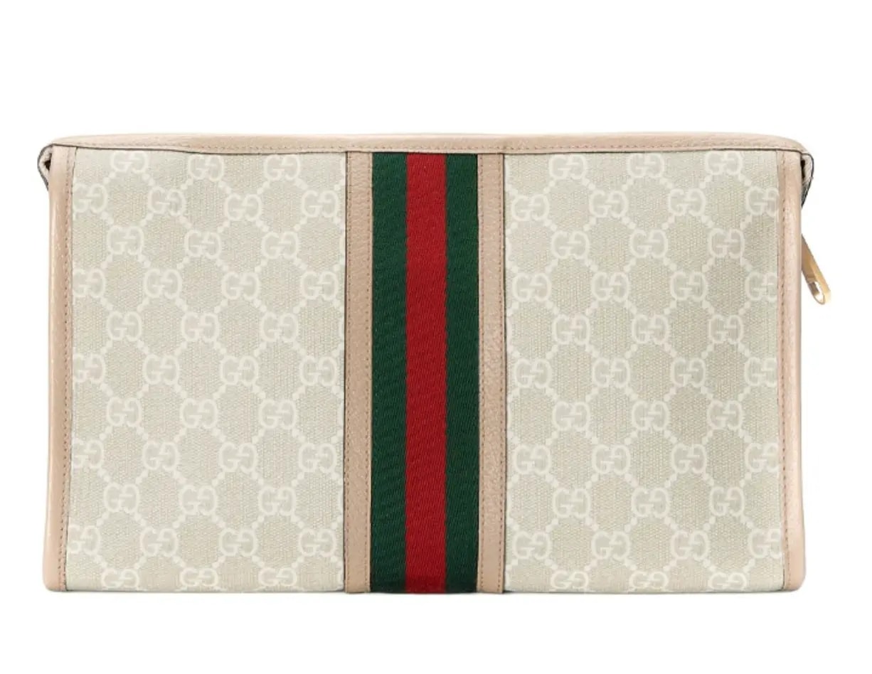 Túi Gucci Ophidia Monogram Clutch 'Beige' 598234-UULAG-9682 — ảnh 2