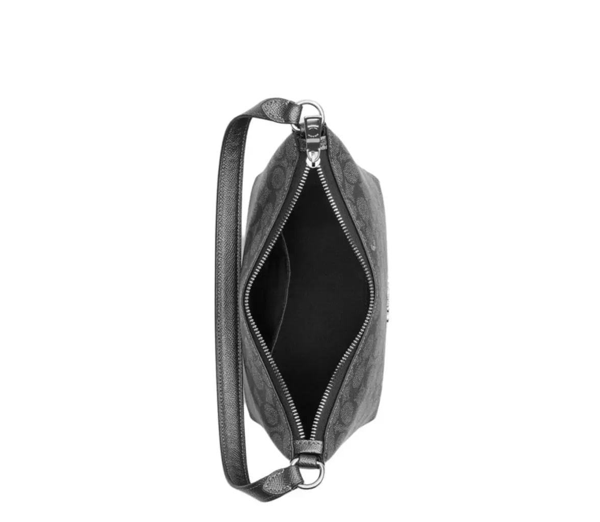 Túi Coach Zip Top Shoulder Bag 'Grey' CW391-SVNI — ảnh 3