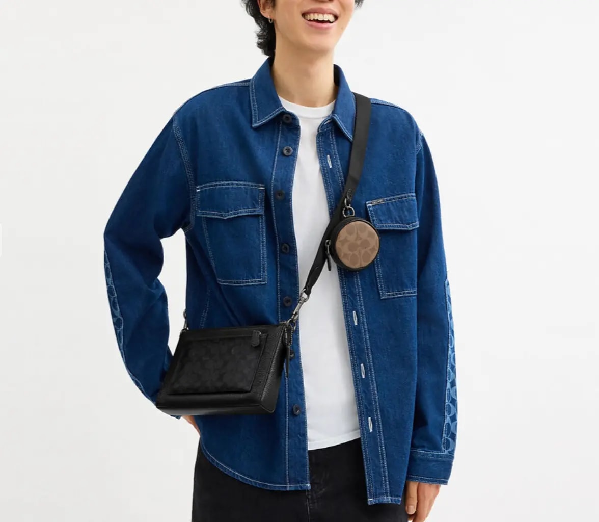 Túi Coach Holden Crossbody Bag 'Black' CW372-QBXAJ — ảnh 2