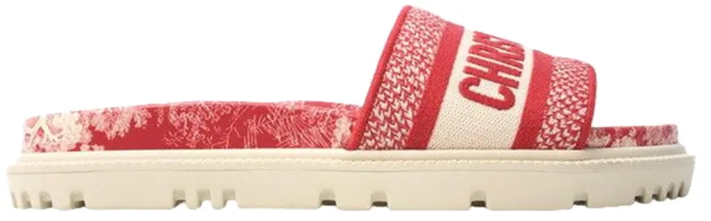 Dép Dior Dway Mule Embroidery Sandals 'Red' B0BNM5XWLV — kich-thuoc: 37