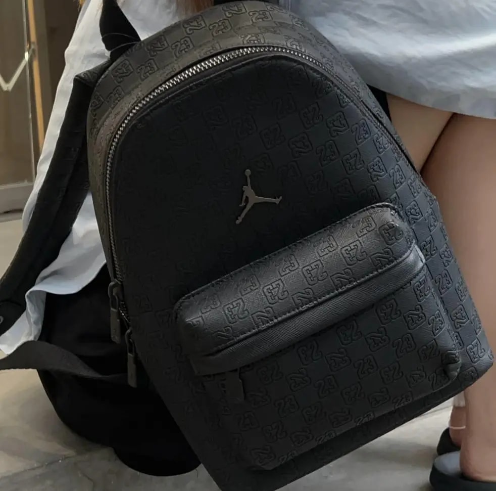 Balo Nike Jordan Monogram Backpack 'Black' IB7652-010 — ảnh 4