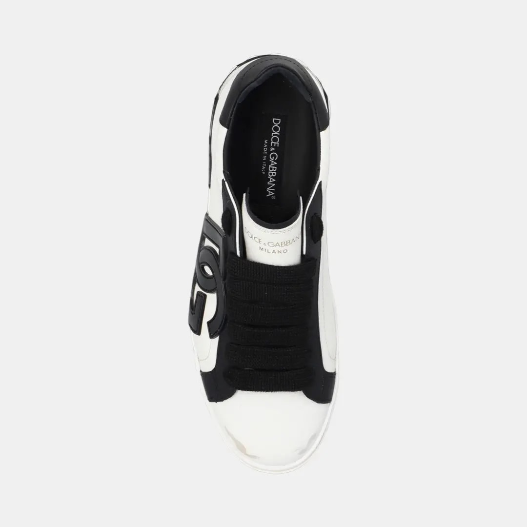 Giày Dolce & Gabbana DG Logo 'White Black' CS2254-AQ192-89697 — ảnh 3