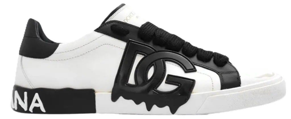 Giày Dolce & Gabbana DG Logo 'White Black' CS2254-AQ192-89697 — kich-thuoc: 40