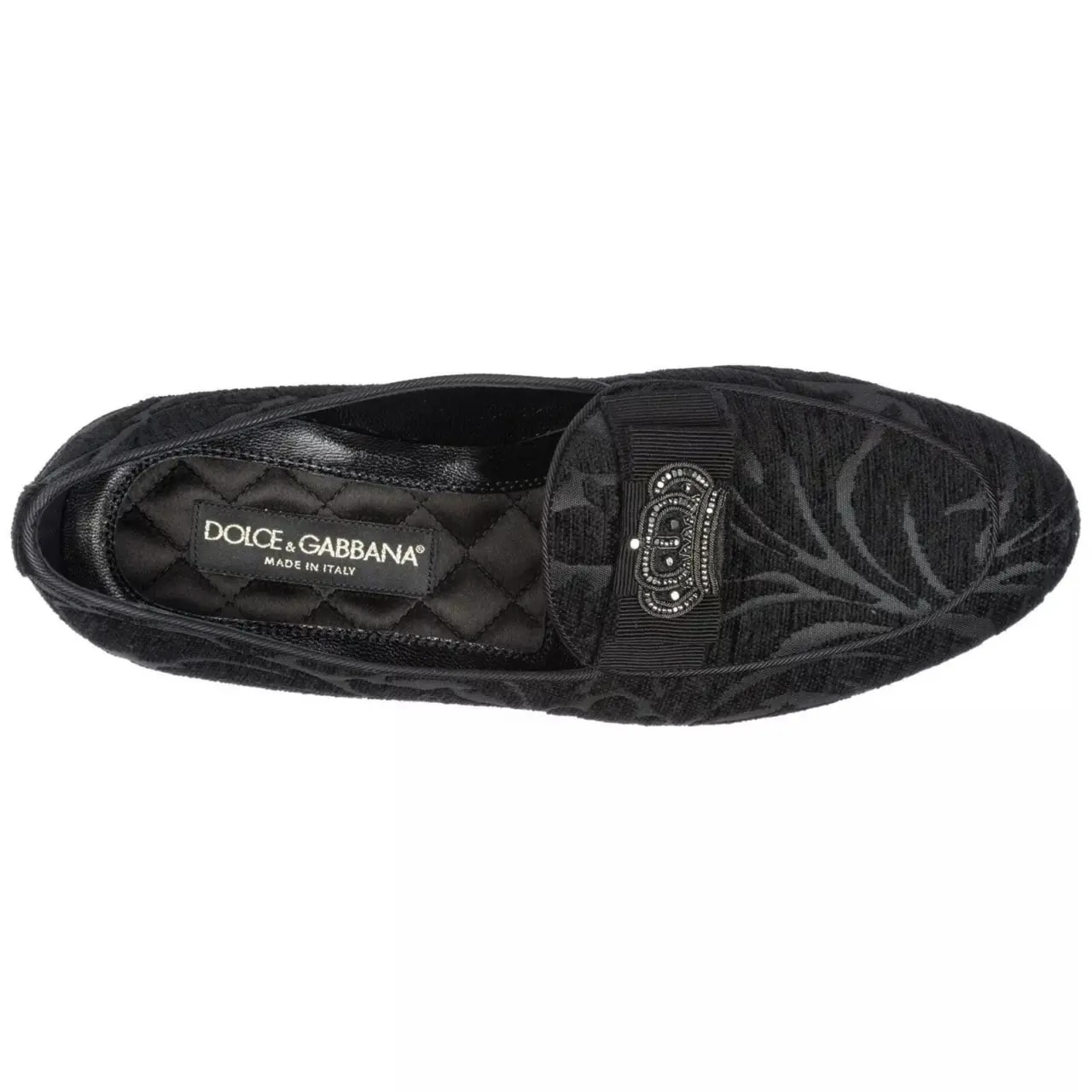 Giày Dolce & Gabbana Jacquard Loafers 'Black' A50180AV0888S241 — ảnh 2