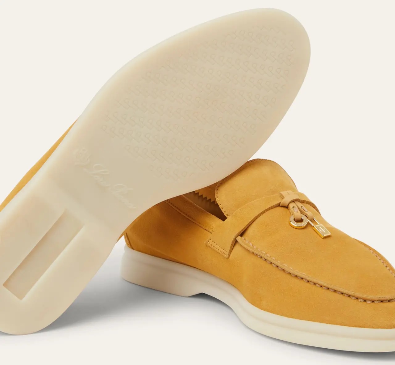 Giày Loro Piana Summer Charms Walk Loafer 'Yellow' FAE5444-20F7 — ảnh 2
