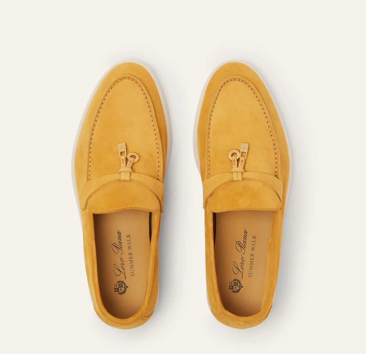 Giày Loro Piana Summer Charms Walk Loafer 'Yellow' FAE5444-20F7 — ảnh 3