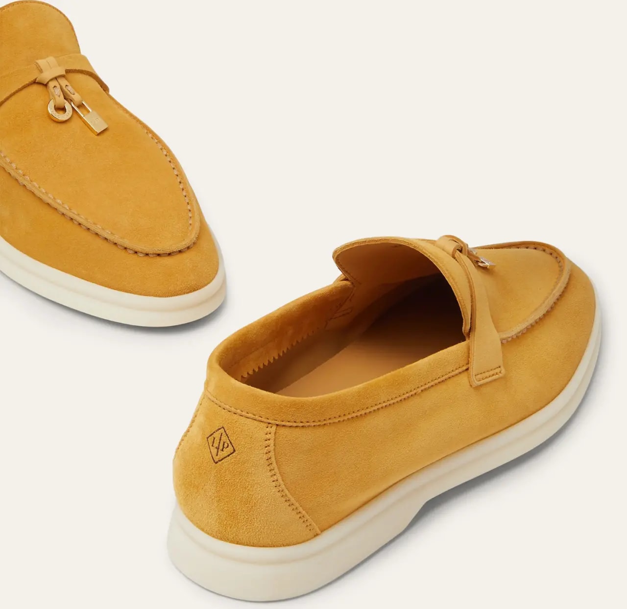 Giày Loro Piana Summer Charms Walk Loafer 'Yellow' FAE5444-20F7 — ảnh 4