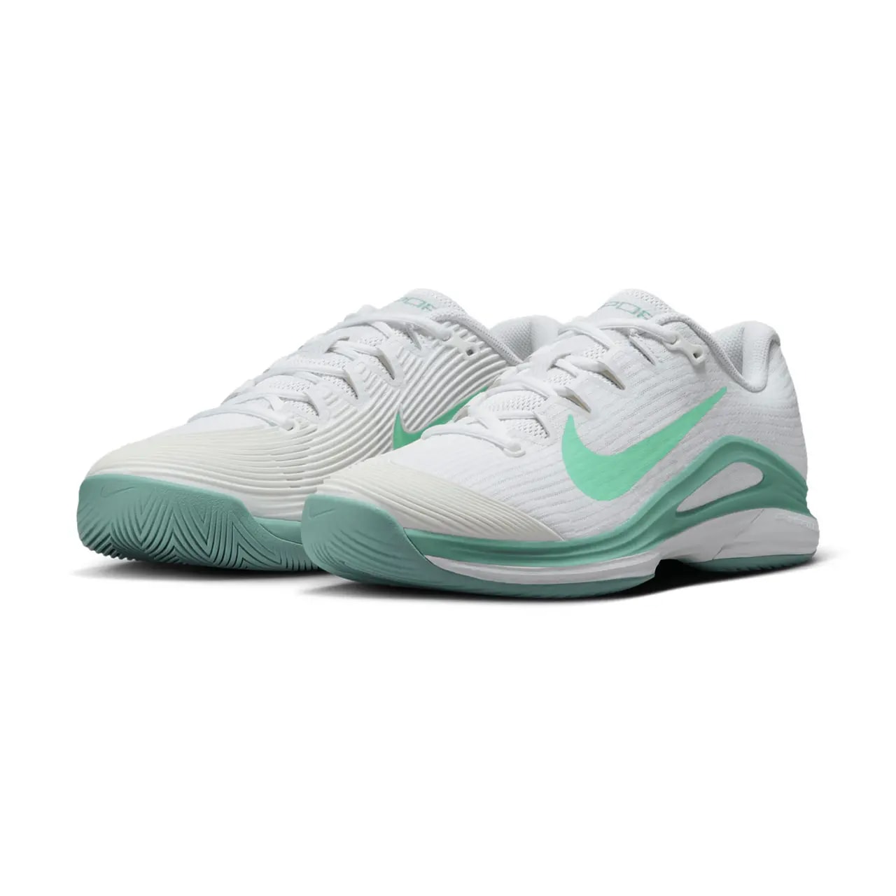 Giày Nike Court Air Zoom Vapor 12 HC 'White Cannon Mint' FV5554-106 — ảnh 5
