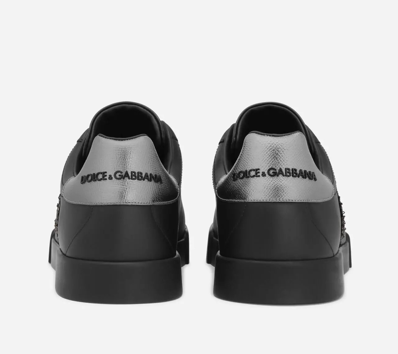 Giày Dolce & Gabbana Calfskin Nappa Portofino 'Black' CS1761AH1648B979 — ảnh 3