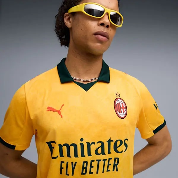 Áo Puma AC Milan 25/26 'Sunny Yellow' 779979-03 — ảnh 2