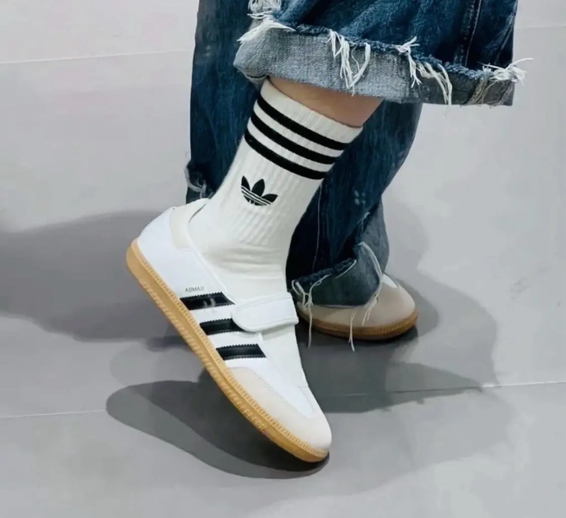 Giày Adidas Samba Jane ‘Cloud White’ JR1402 — ảnh 5