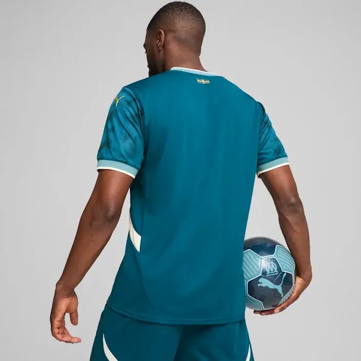 Áo Puma Olympique de Marseille 24/25 ‘Ocean Blue’ 775294-02 — ảnh 4