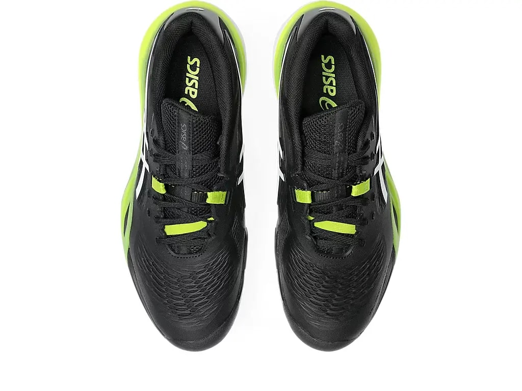Giày Asics GEL-RESOLUTION X 'Black White' 1041A481-002 — ảnh 5