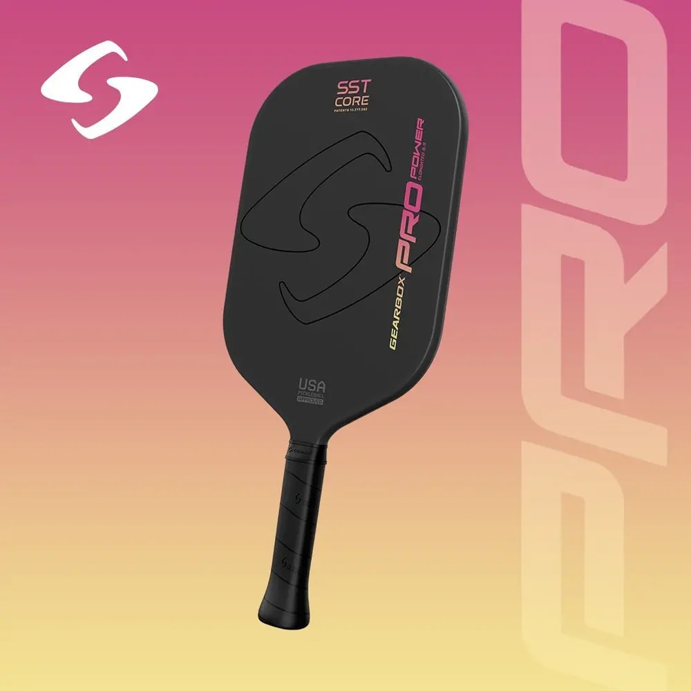 Vợt Pickleball Gearbox Pro Power Elongated Limited Edition 14mm 'Pink' — ảnh 2