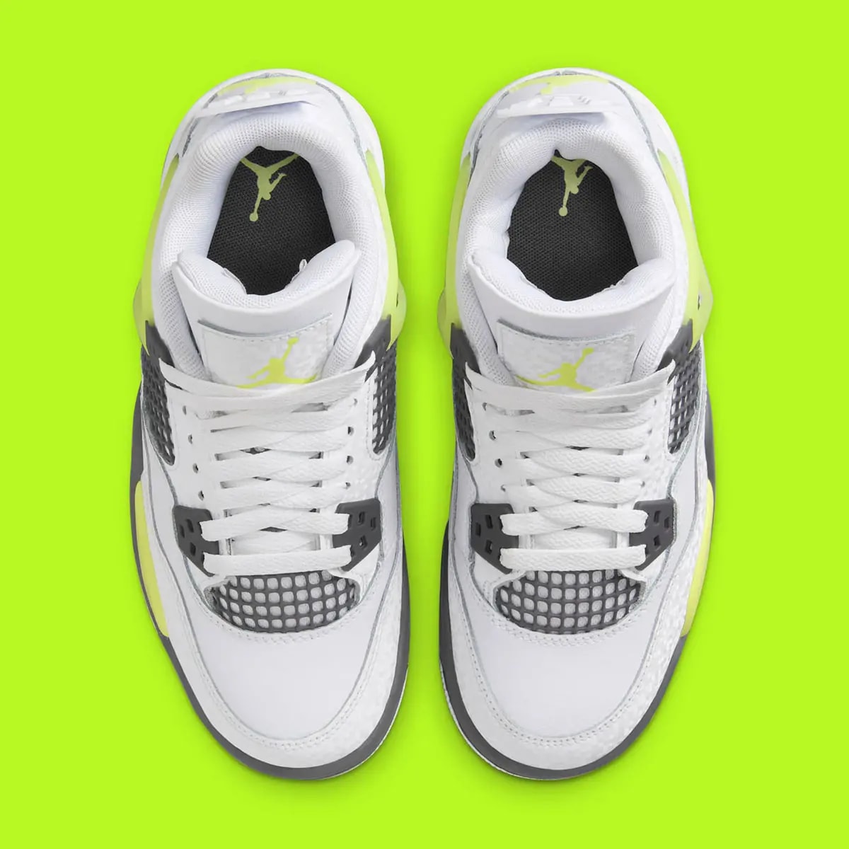 Giày Nike Air Jordan 4 Retro GS 'Light Lemon Twist' HJ5990-100 — ảnh 4