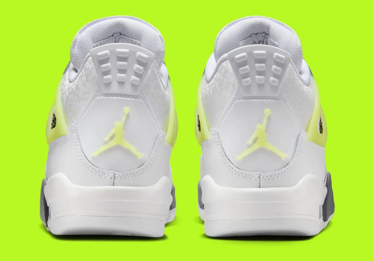 Giày Nike Air Jordan 4 Retro GS 'Light Lemon Twist' HJ5990-100 — ảnh 3