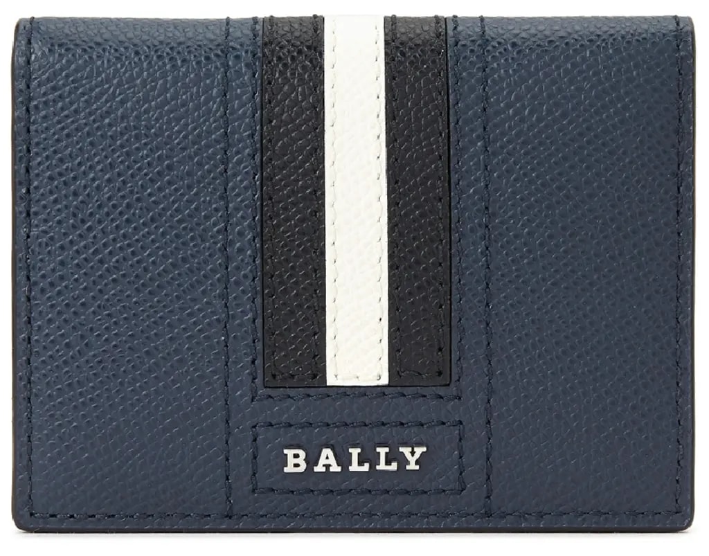 Ví Bally Common Business Card 'Blue' TALDER-LT-17