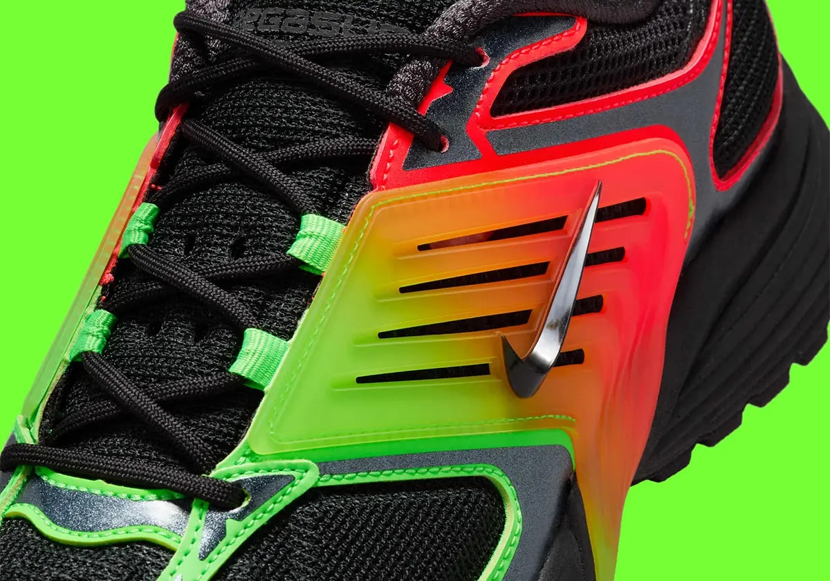 Giày Nike Pegasus Wave 'Black Bright Crimson' IB2984-001 — ảnh 5