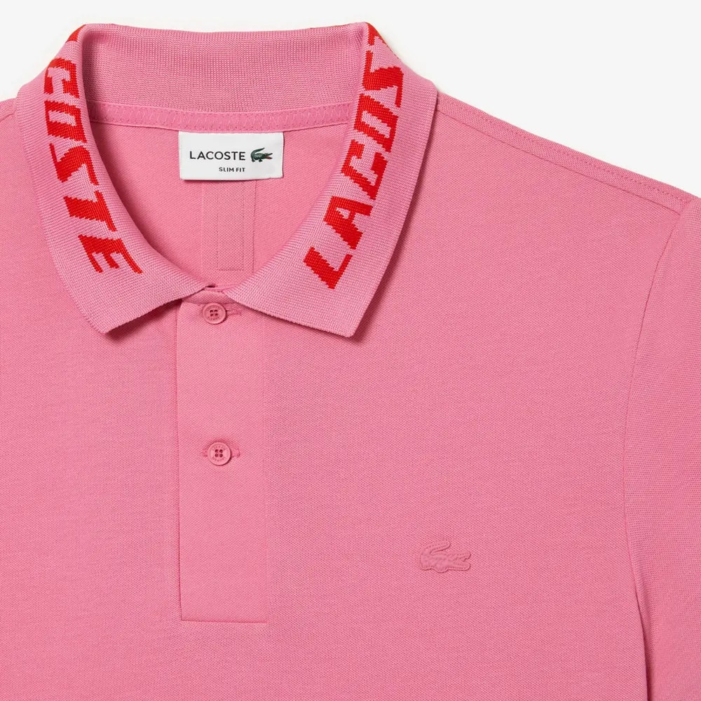 Áo Lacoste Slim Fit Lacoste Movement 'Pink' PH9642-2R3 — ảnh 3