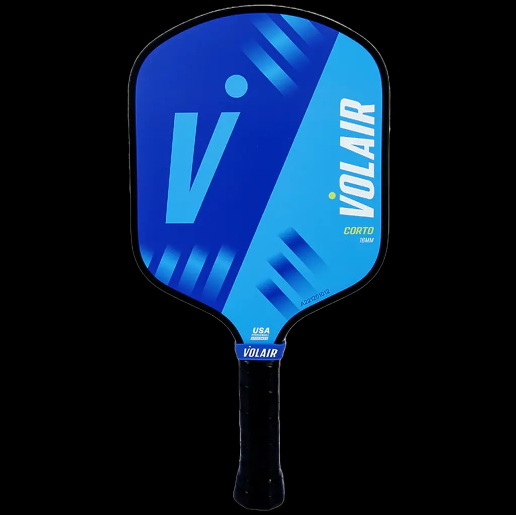 Vợt Pickleball Volair Corto 'Blue' — kich-thuoc: 14mm