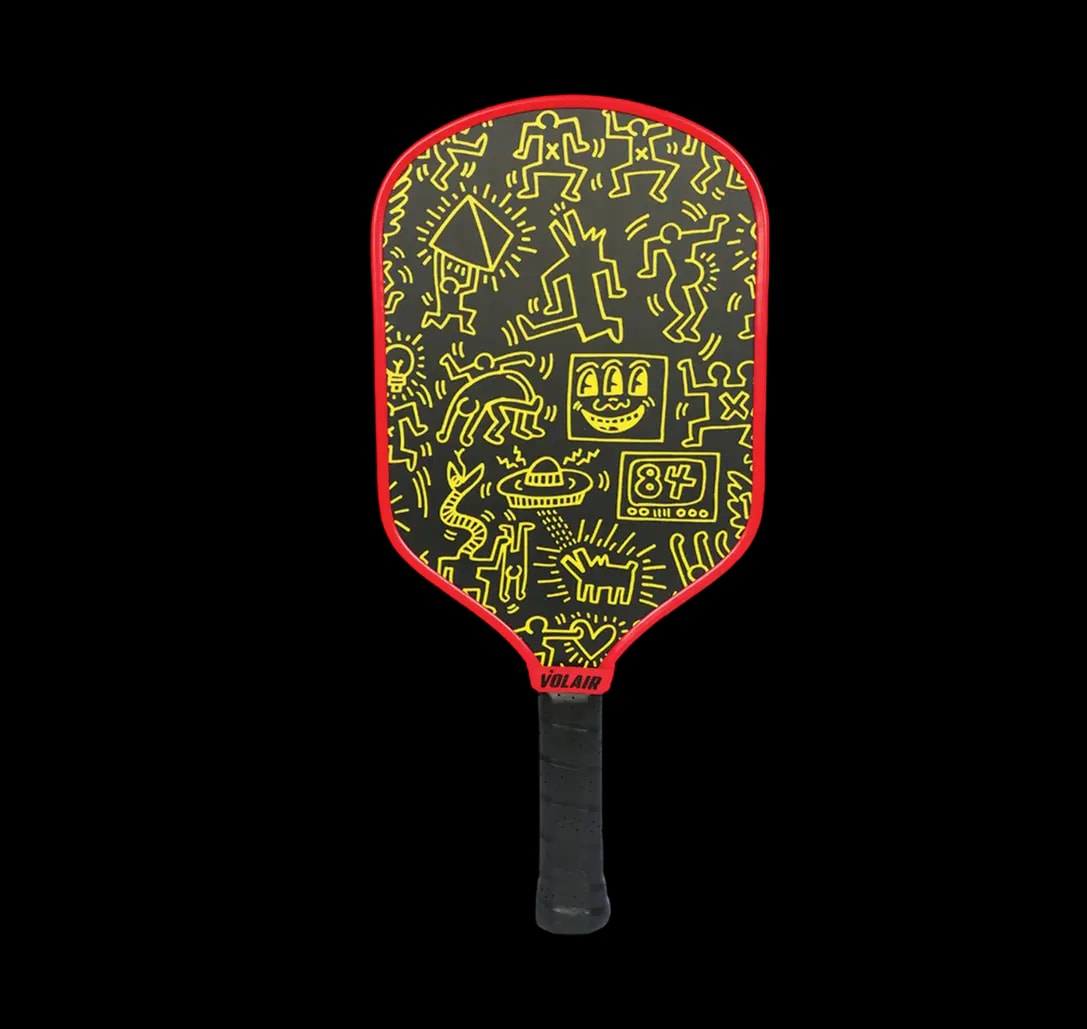 Vợt Pickleball Volair Mach 1 Forza: 16mm 'Keith Haring #2' — ảnh 4