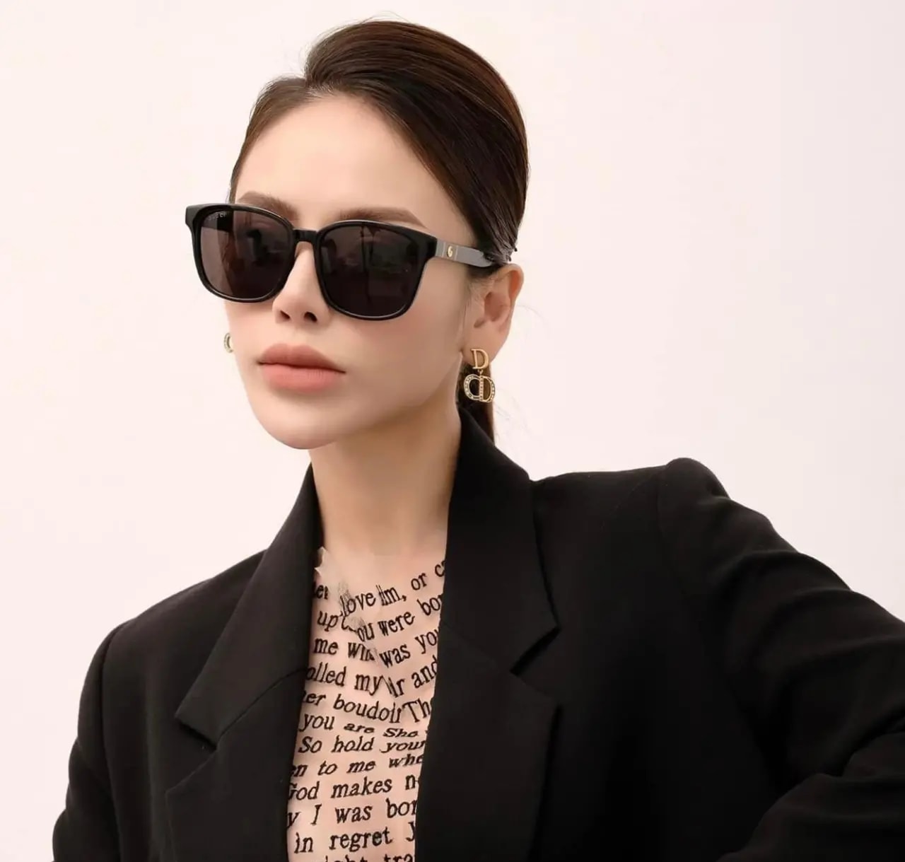 Kính Gucci Sunglasses 'Black' GG0637SK-001 — ảnh 2