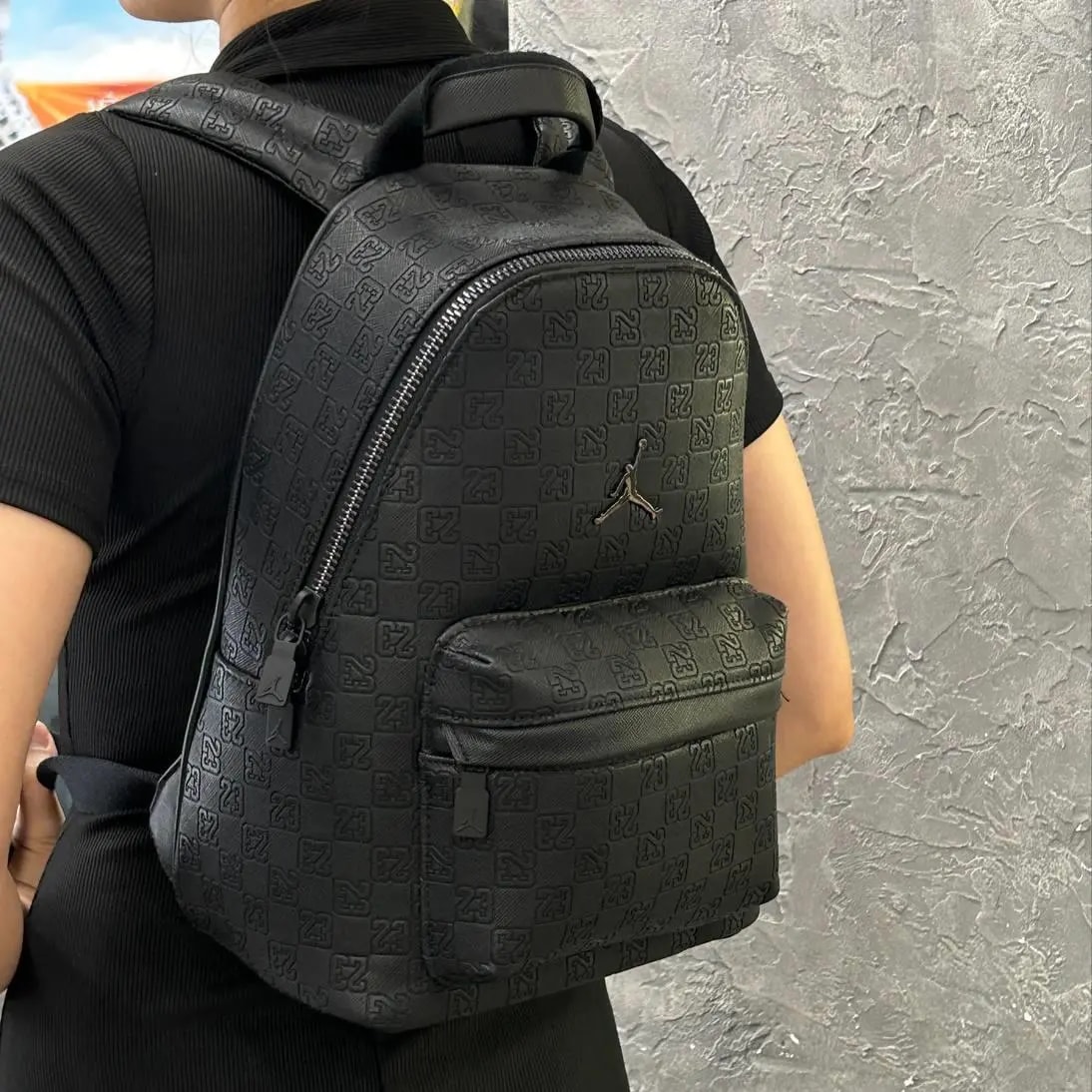 Balo Nike Jordan Monogram Backpack 'Black' IB7652-010 — ảnh 3