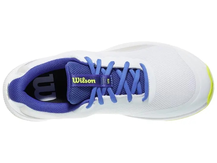 Giày Wilson Intrigue Lite 'White Blue Yellow' WRS336710 — ảnh 3