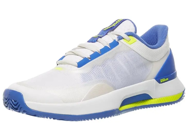Giày Wilson Intrigue Tour 'White Blue Yellow' WRS336740U — ảnh 2