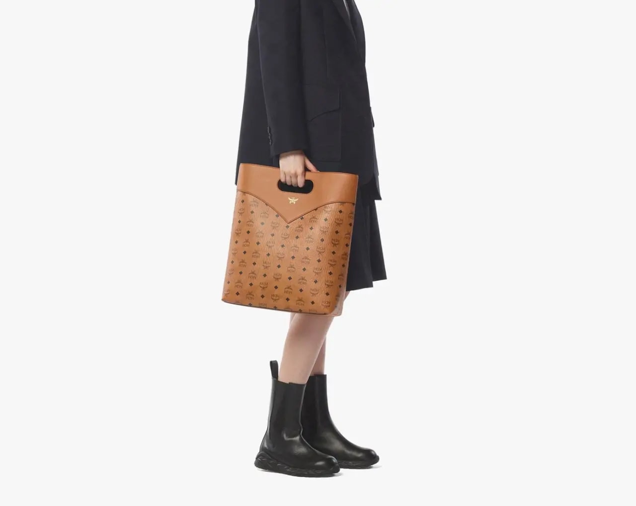 Túi MCM Diamond Tote 'Cognac' MMTEAAK01CO001 — ảnh 4