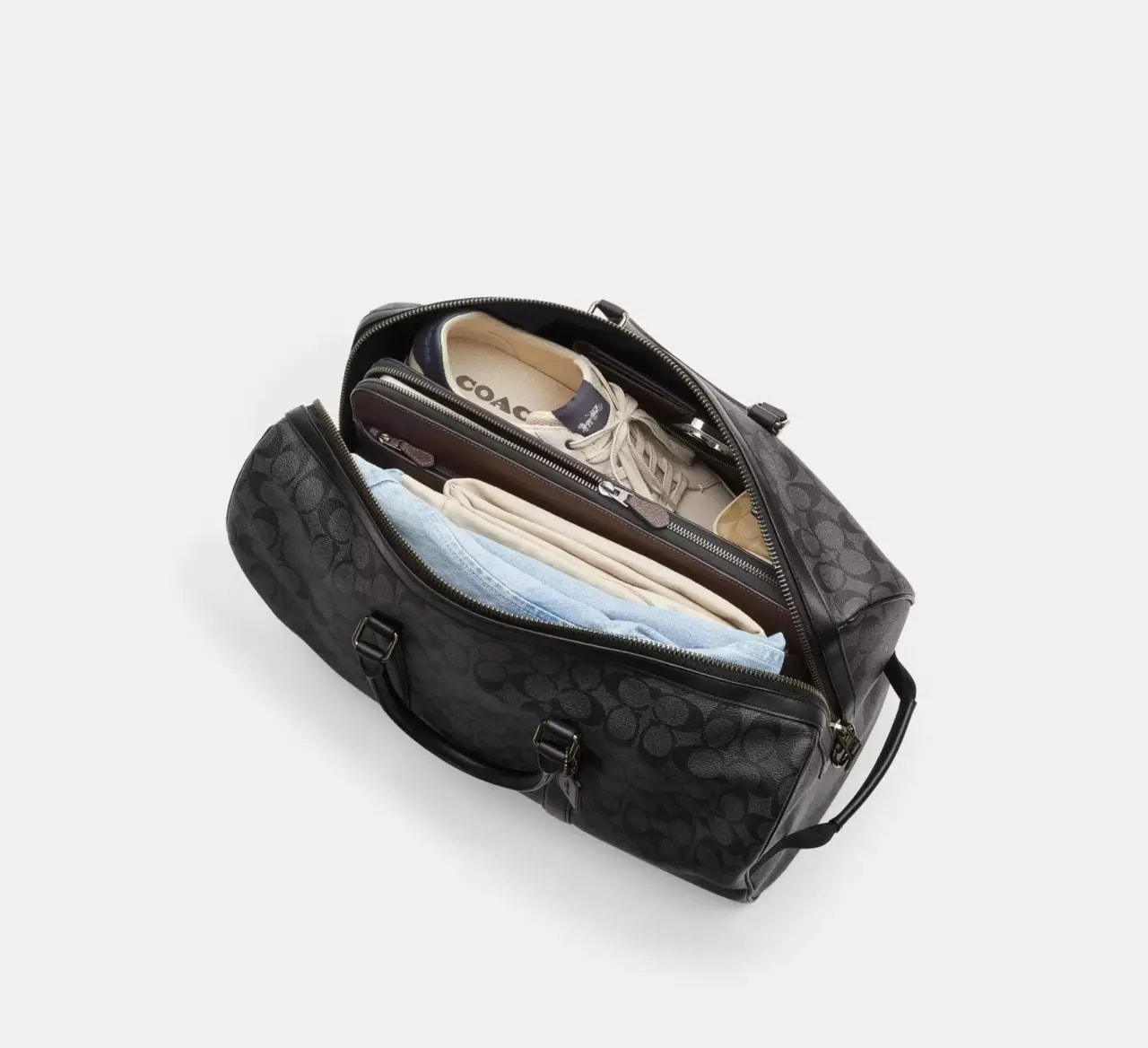 Túi Coach Venturer Bag 'Black' C5305-QBMI5 — ảnh 2