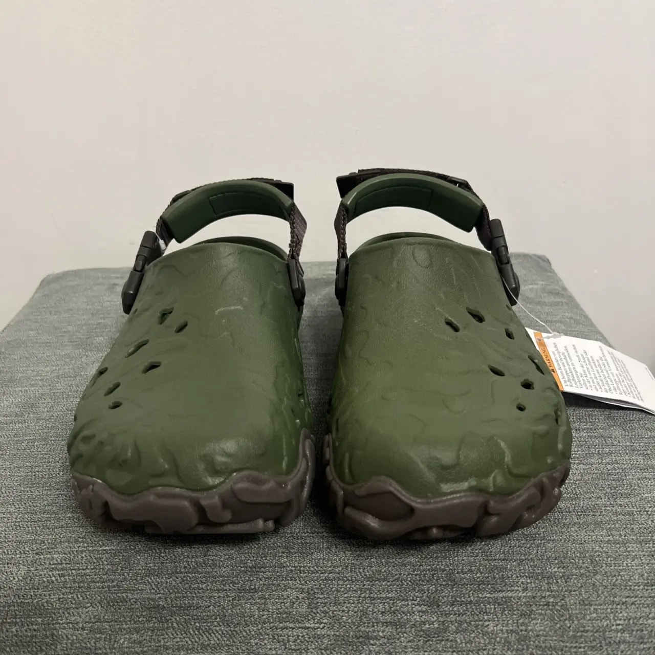 Dép Crocs All-Terrain Clog 'Army Green Espresso' 208391-32C — ảnh 3
