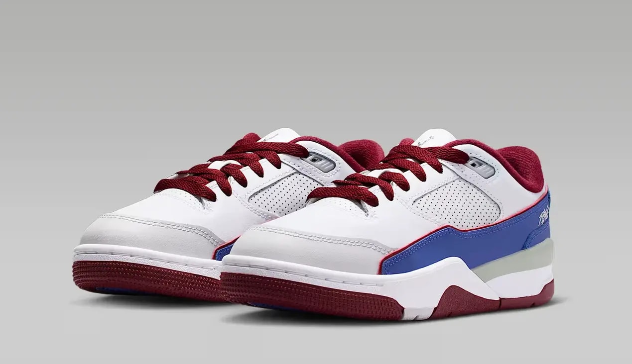 Giày Nike Air Jordan Flight Youth Basketball ‘White’ IM3364-151 — ảnh 3
