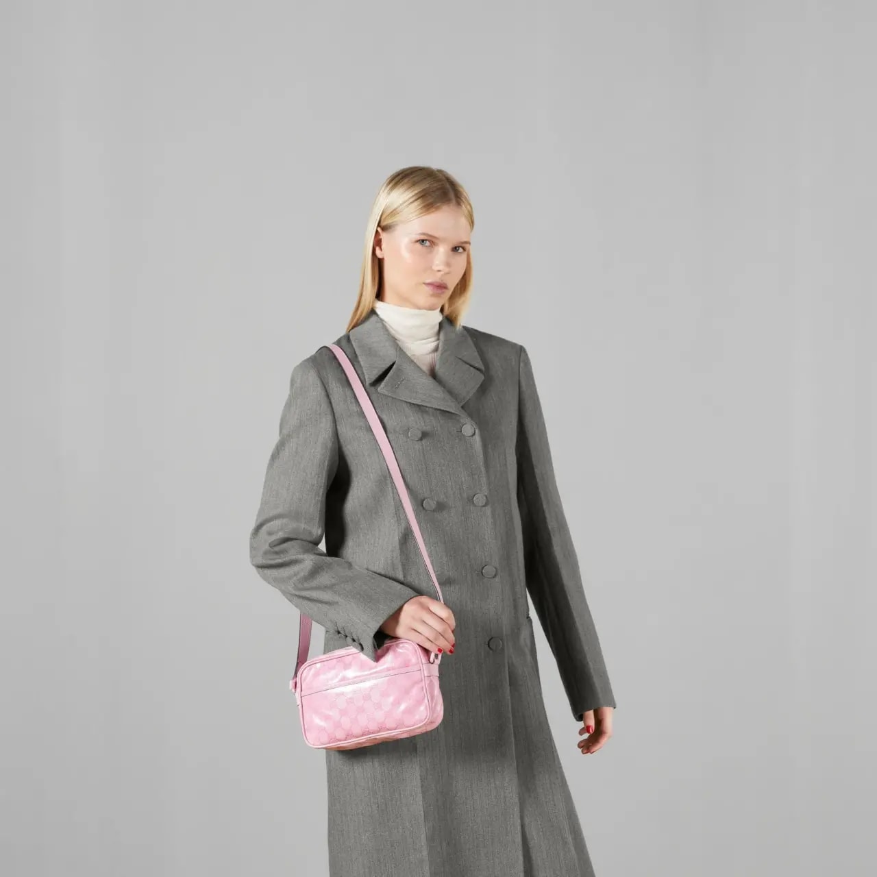 Túi Gucci GG Crytal Mini Shoulder Bag 'Pink' 760342-FACK5-5823 — ảnh 2