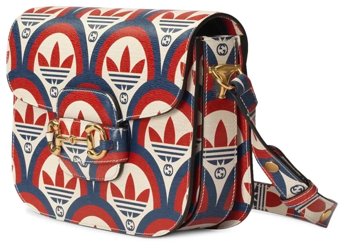 Túi Gucci x Adidas Horsebit 1955 Bag 'Multicolor' 602204-UVG0G-4168 — ảnh 2