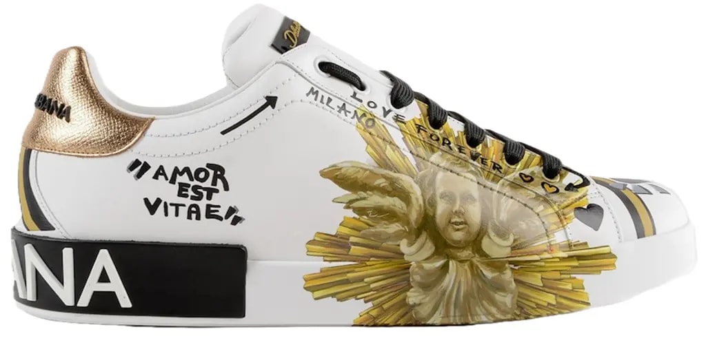 Giày Dolce & Gabbana Portofino 'White' CS1561AU367HWS64 — kich-thuoc: 40