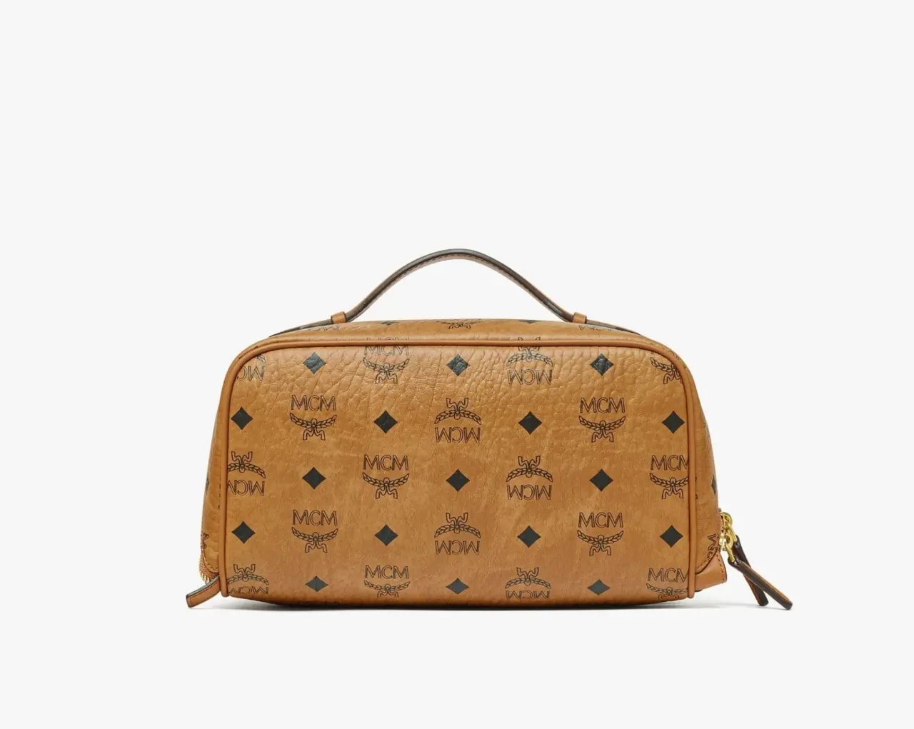 Túi MCM Ottomar Toiletry Bag 'Cognac' MXZESTT06CO001 — ảnh 2