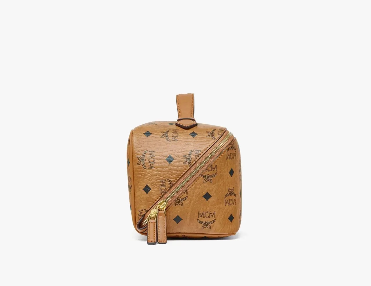 Túi MCM Ottomar Toiletry Bag 'Cognac' MXZESTT06CO001 — ảnh 4