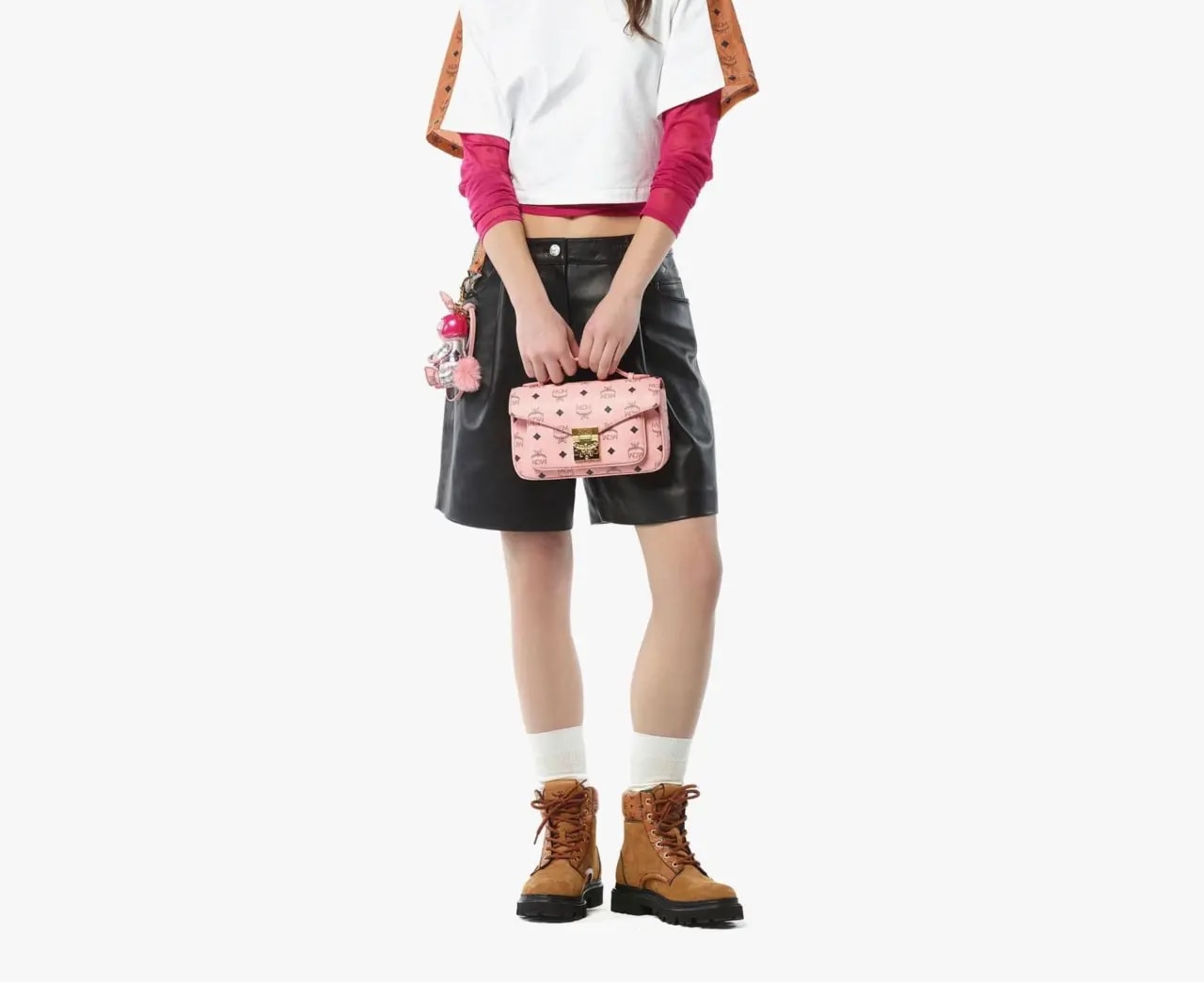 Túi MCM Tracy Crossbody 'Soft Pink' MWRFAXT01PZ001 — ảnh 4