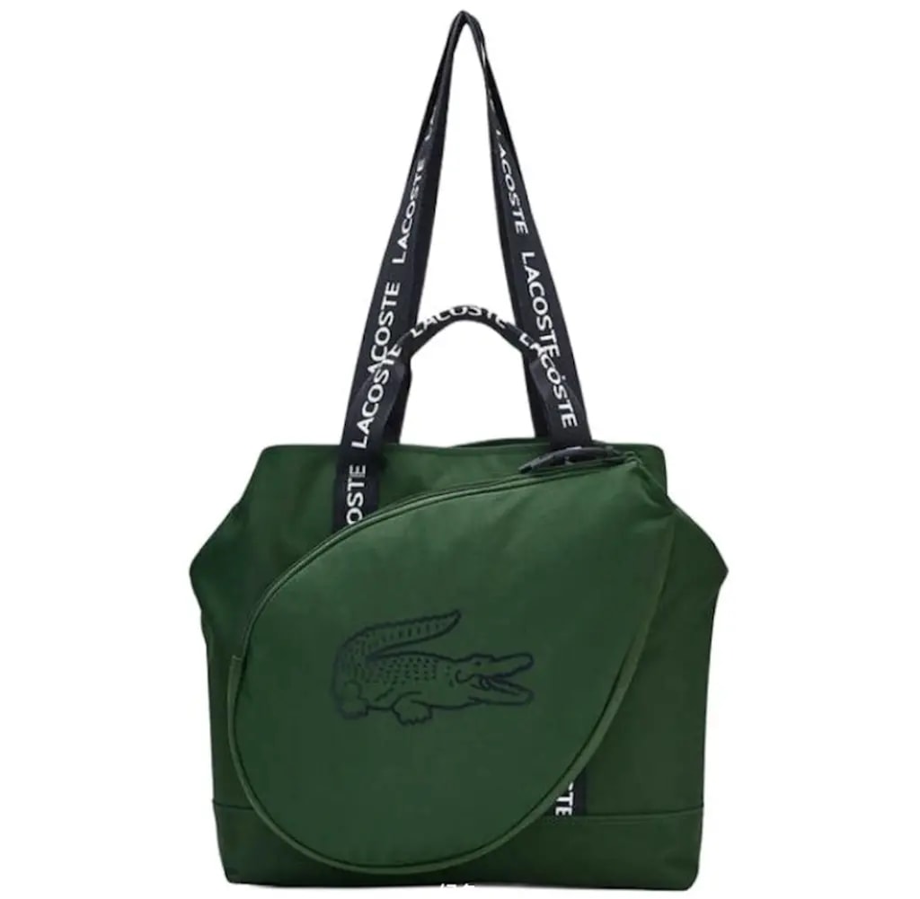 Túi Lacoste Polyester Handbag 'Green' NU5195NZ-B01