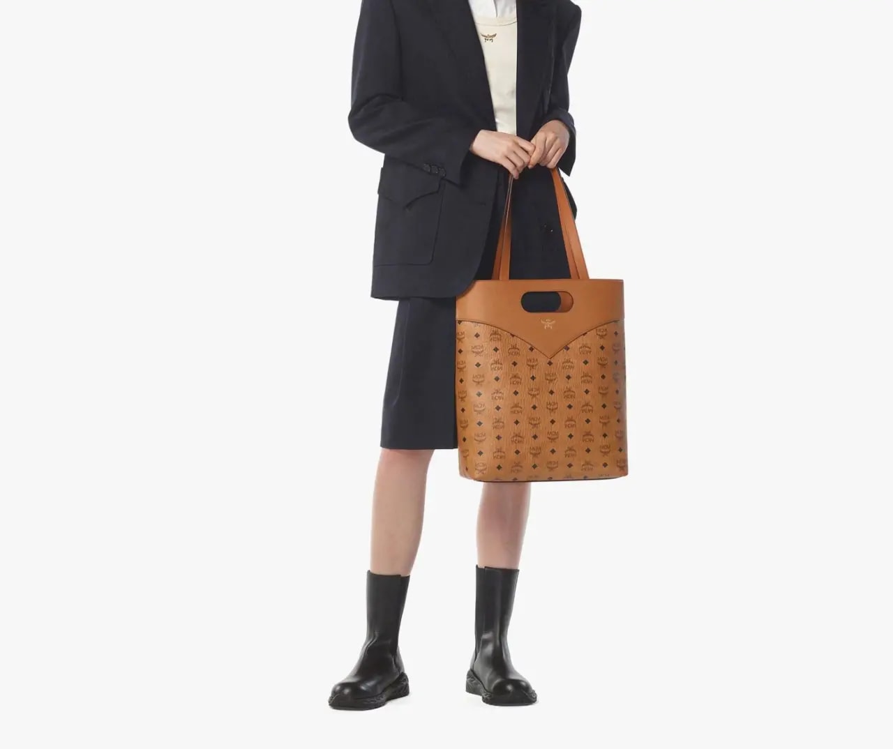 Túi MCM Diamond Tote 'Cognac' MMTEAAK01CO001 — ảnh 2